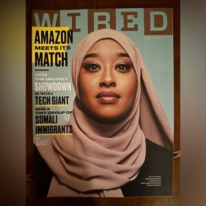 Wired Magazine December 2019 (27.12) Edition - Somali Immigrants vs Amazon Cover